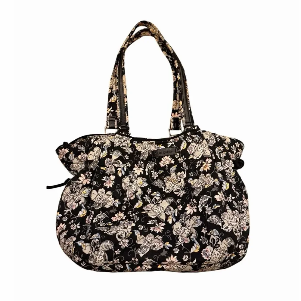 Vera Bradley Glenna Satchel – Retired Holland Garden – Like New